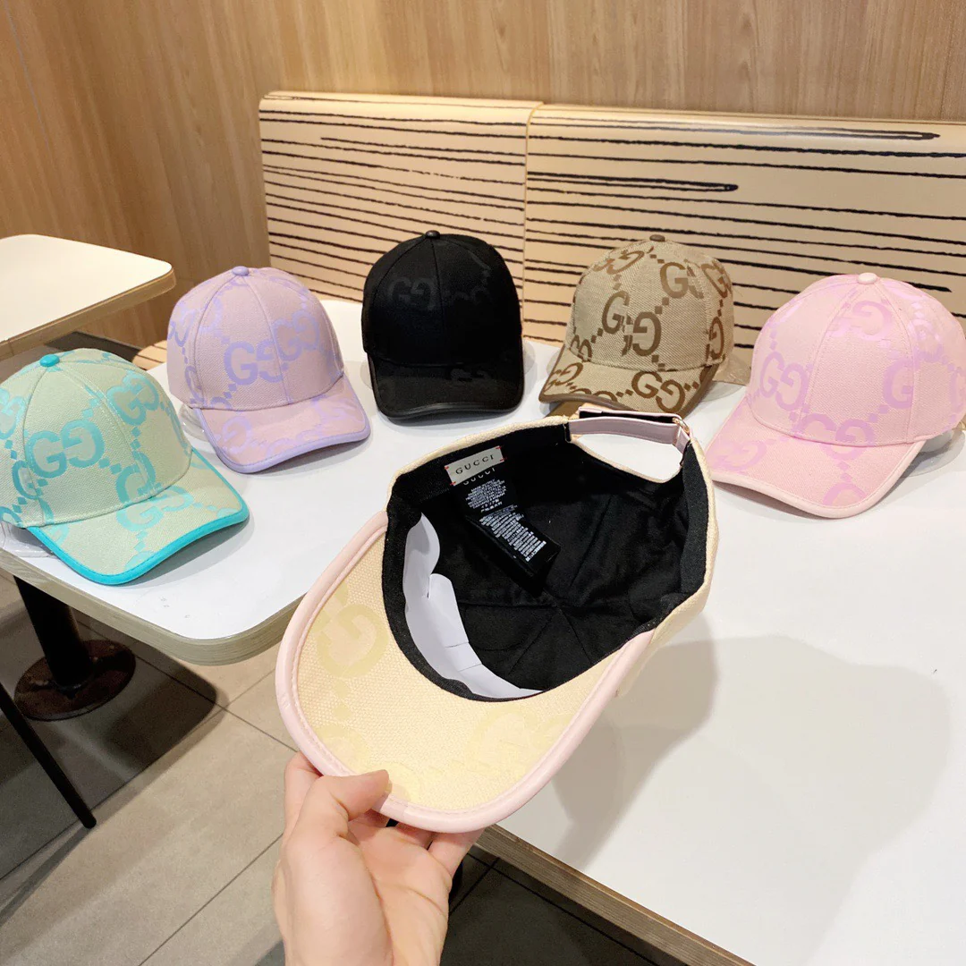 Gucci - Новинка в корейском стиле - Жаккардовая бейсболка