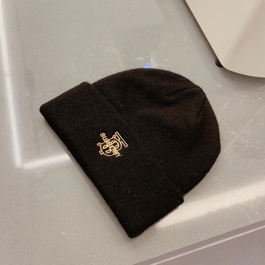 Вязаная шерстяная шапка Burberry - tb