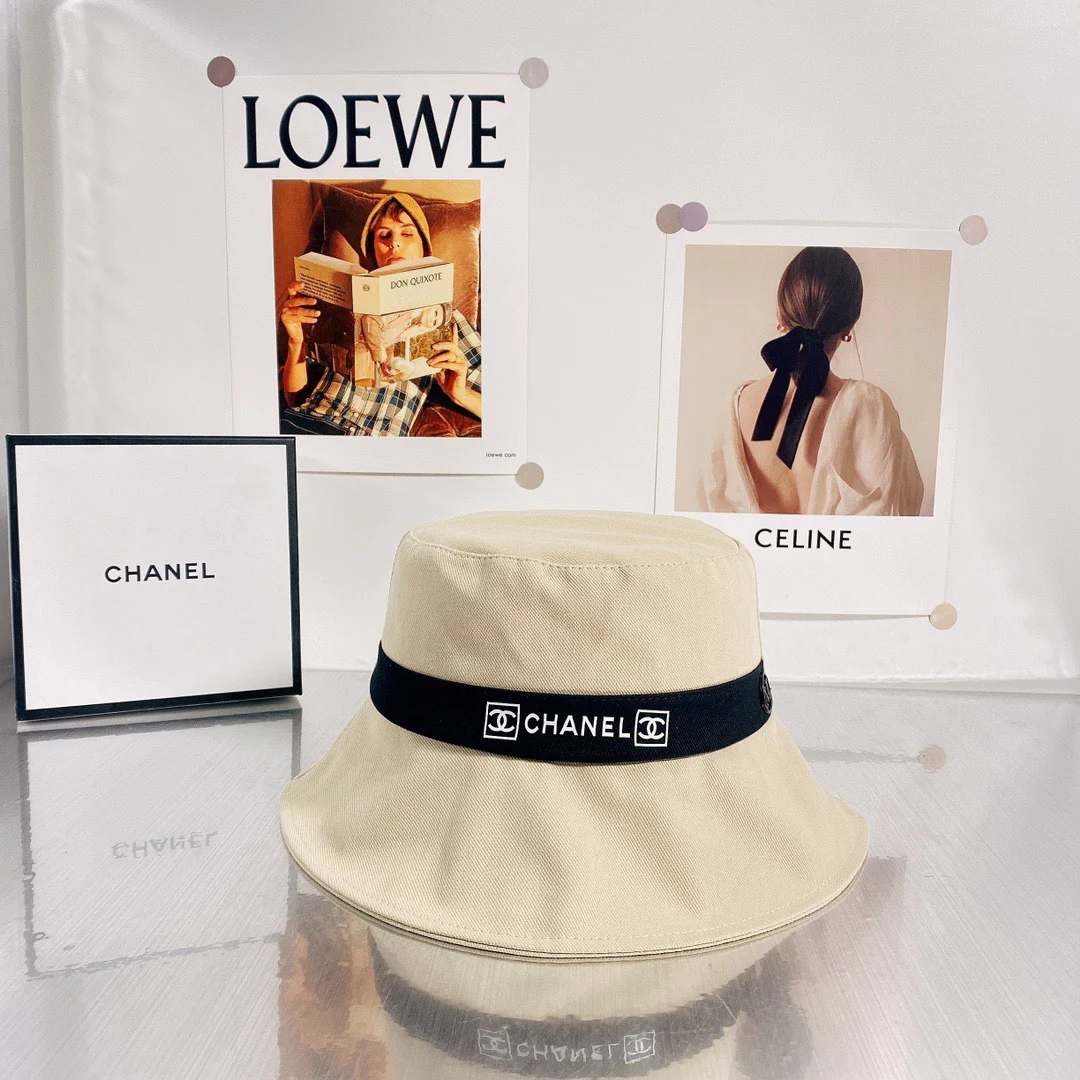 Новинка 2022 года от Chanel - Рыбацкая шляпа - Бежевая