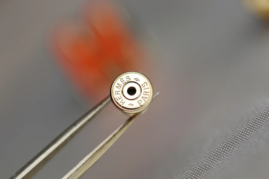 Серьги Hermes - застежки-гвоздики - 1