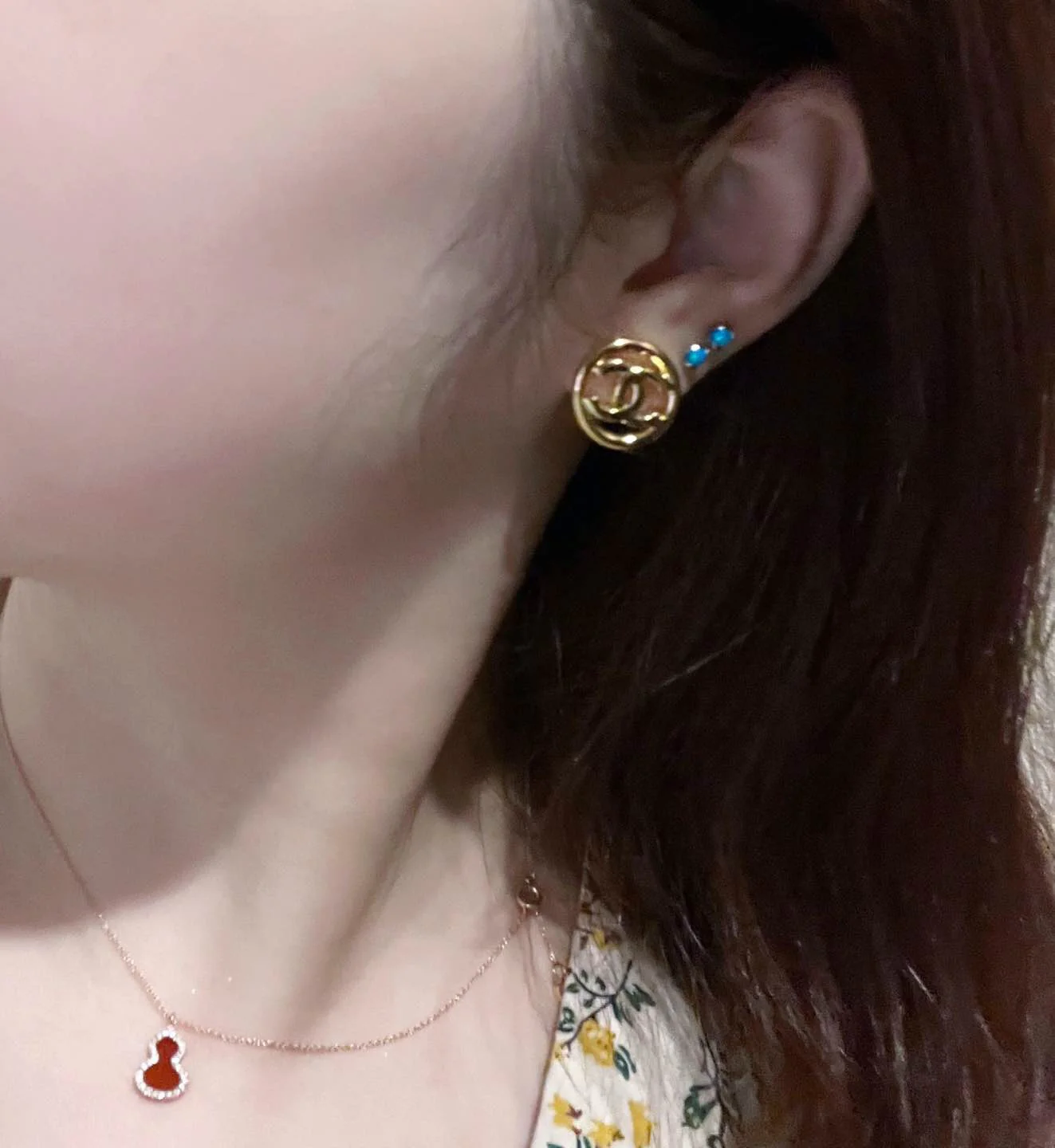 Серьги Chanel 1005