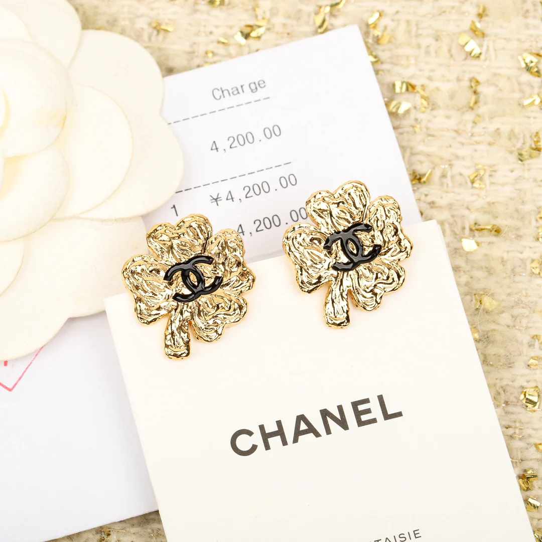 Серьги Chanel 1076