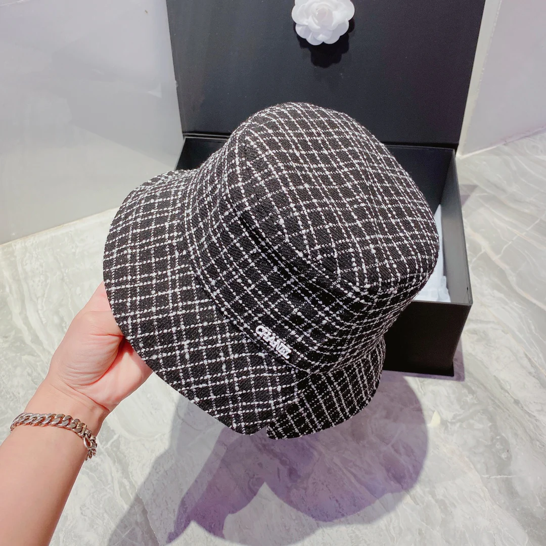 Chanel - Рыбацкая шляпа - Черная - 4