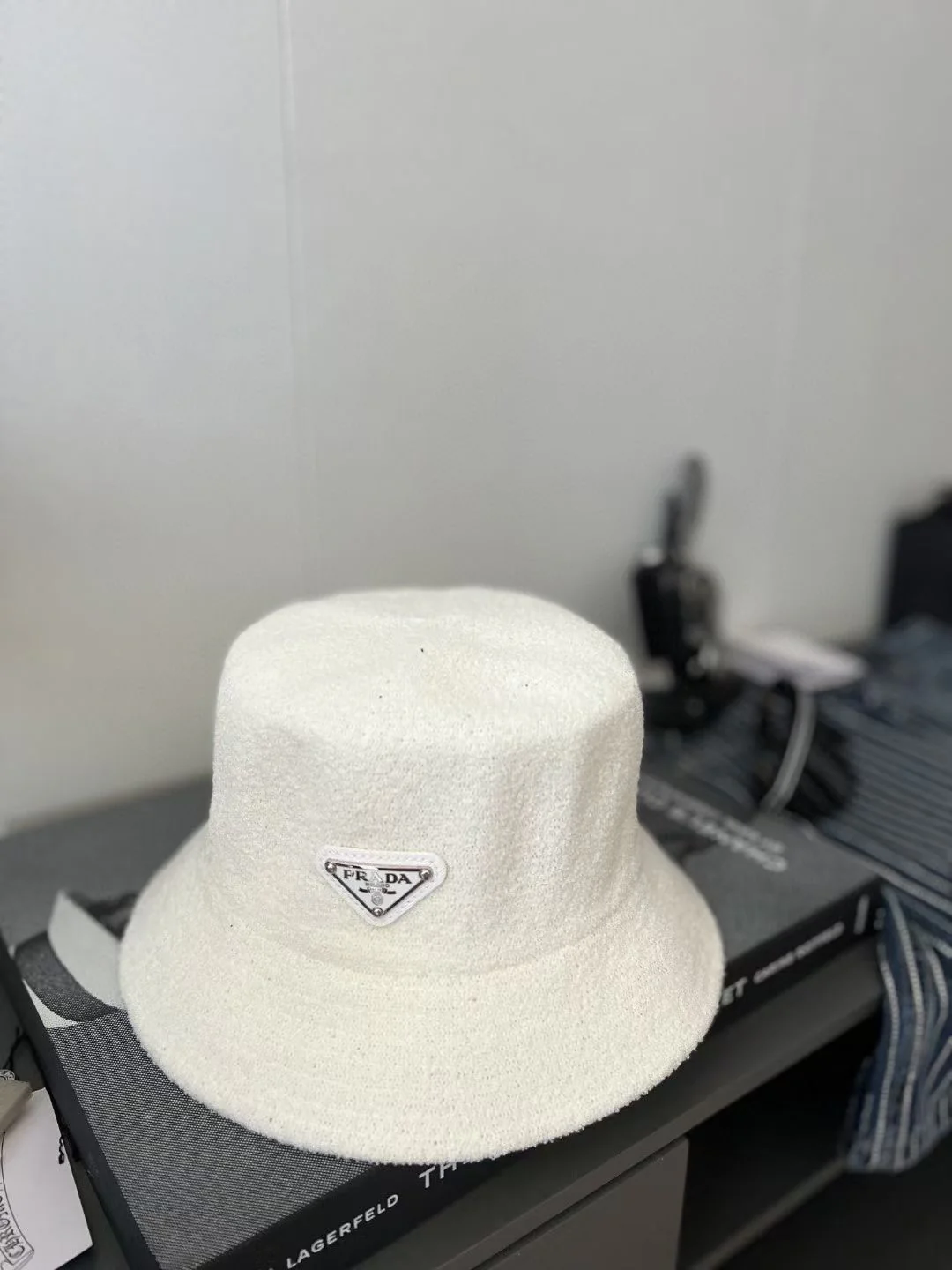 Prada - Рыбацкая шляпа из махровой ткани