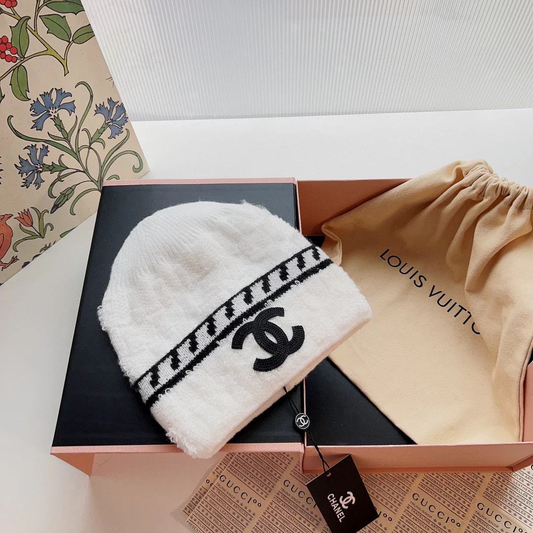 Chanel - Вязаная шапка - 9