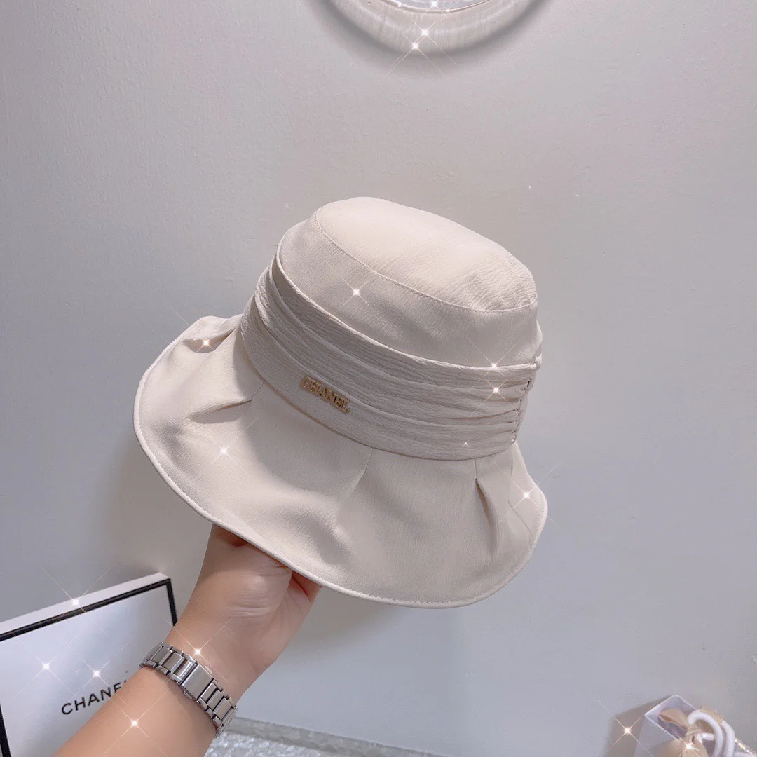 Chanel - Складная солнцезащитная шляпа - 1