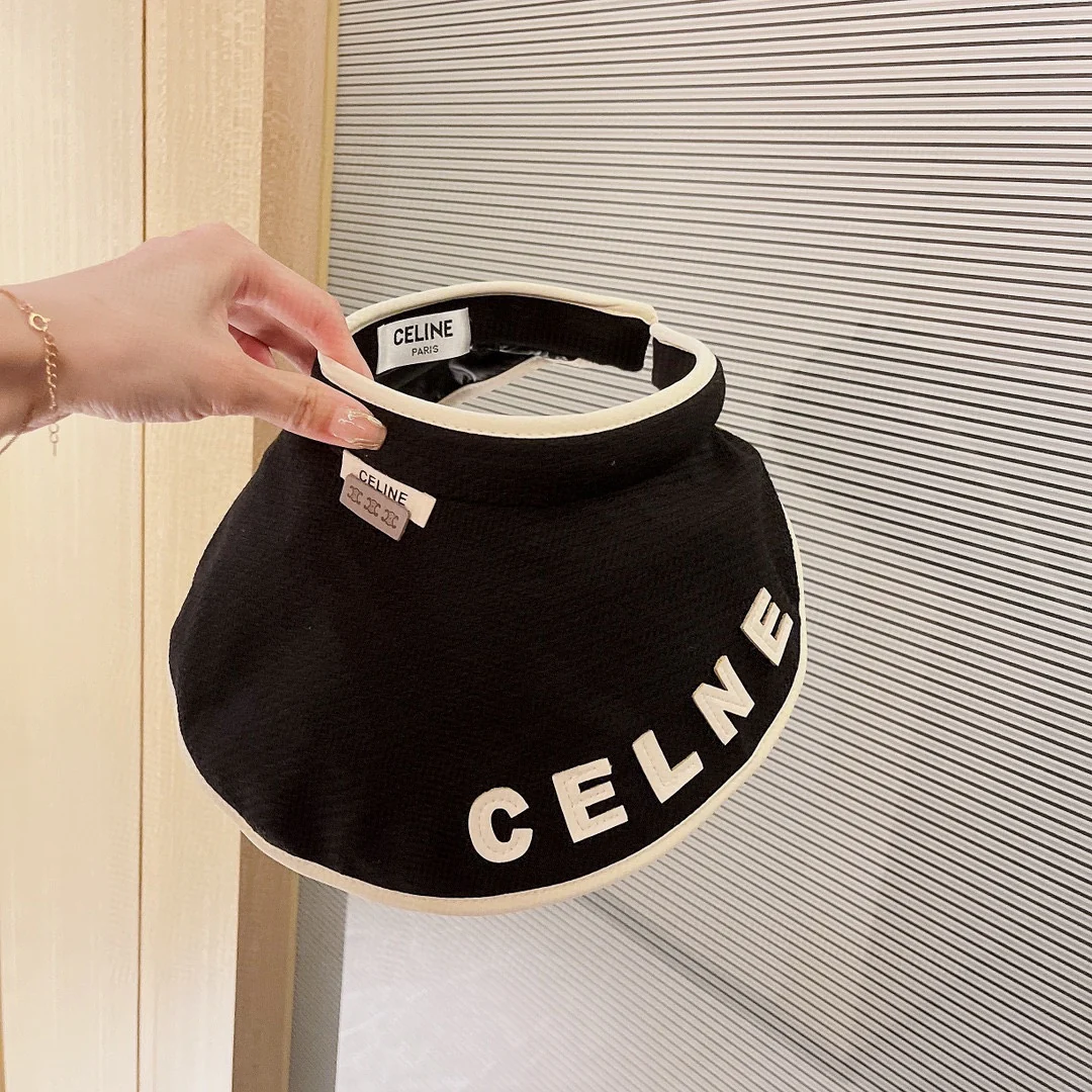 Новая большая летняя шляпа от солнца Celine 2022 года