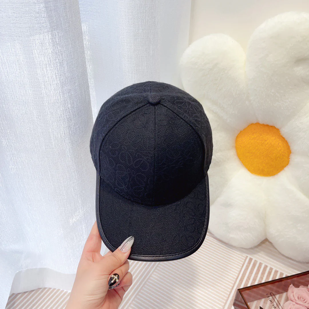 Lolway - бейсболка из канваса с монограммой - черная