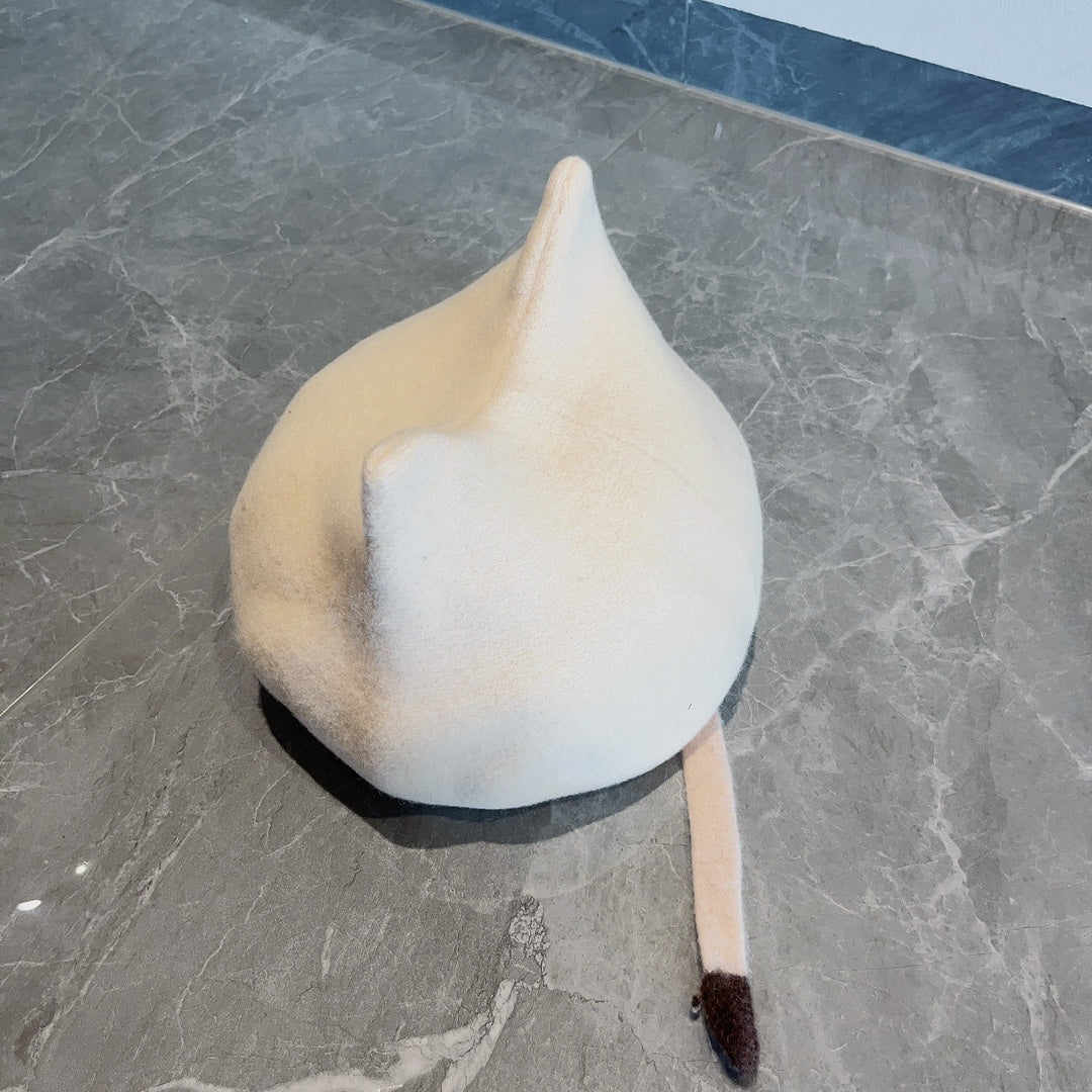 Miu Miu - Осенне-зимний новый шерстяной берет 