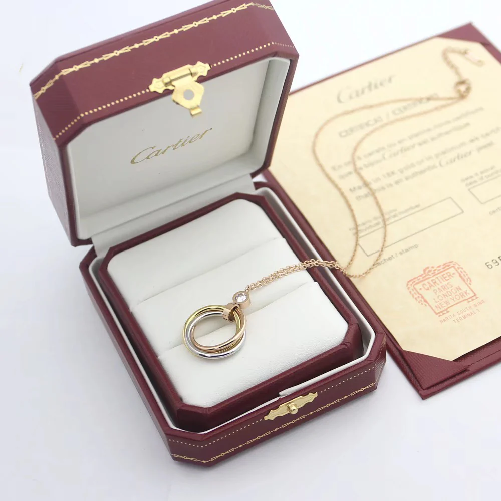 Колье Cartier ?Три кольца?