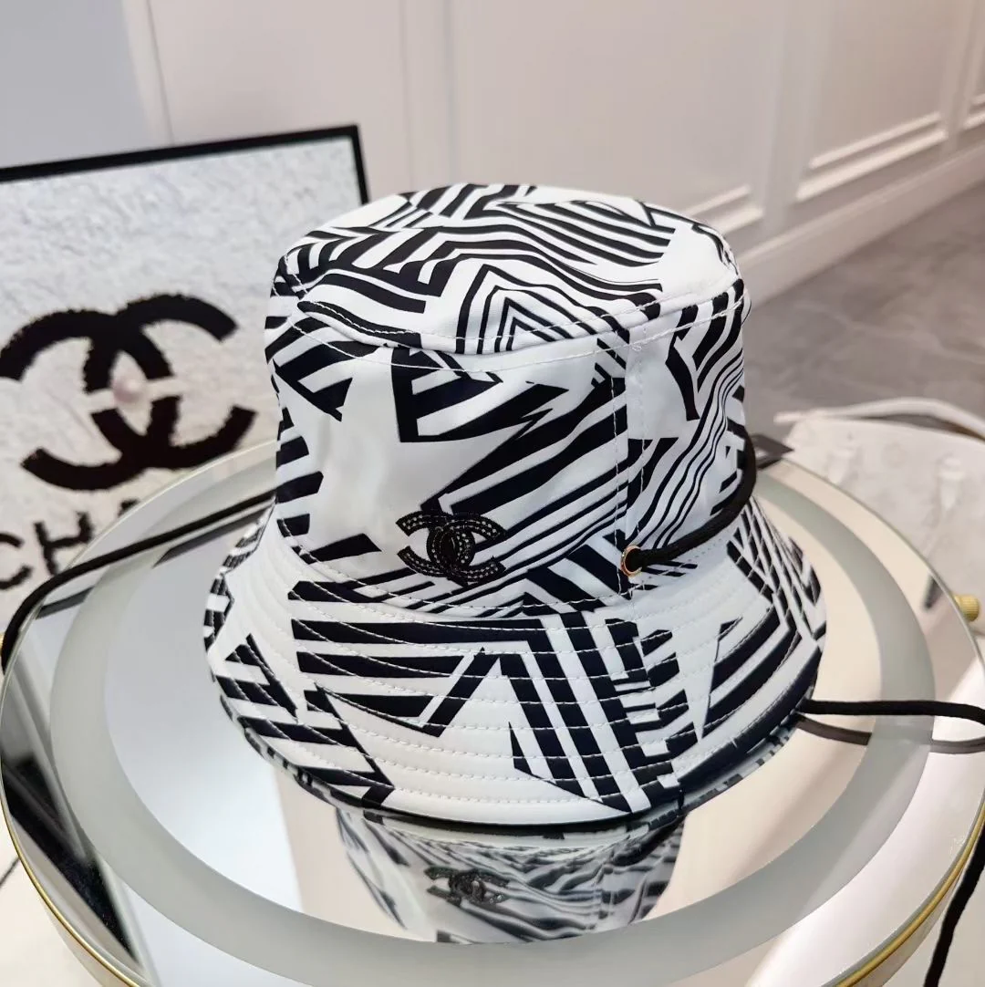 Рыбацкая шляпа Chanel — Новейшая коллекция, пользующаяся огромным спросом — Белая