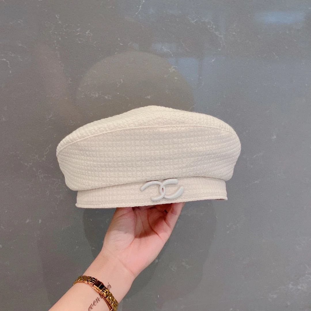 Chanel - Берет - Белый