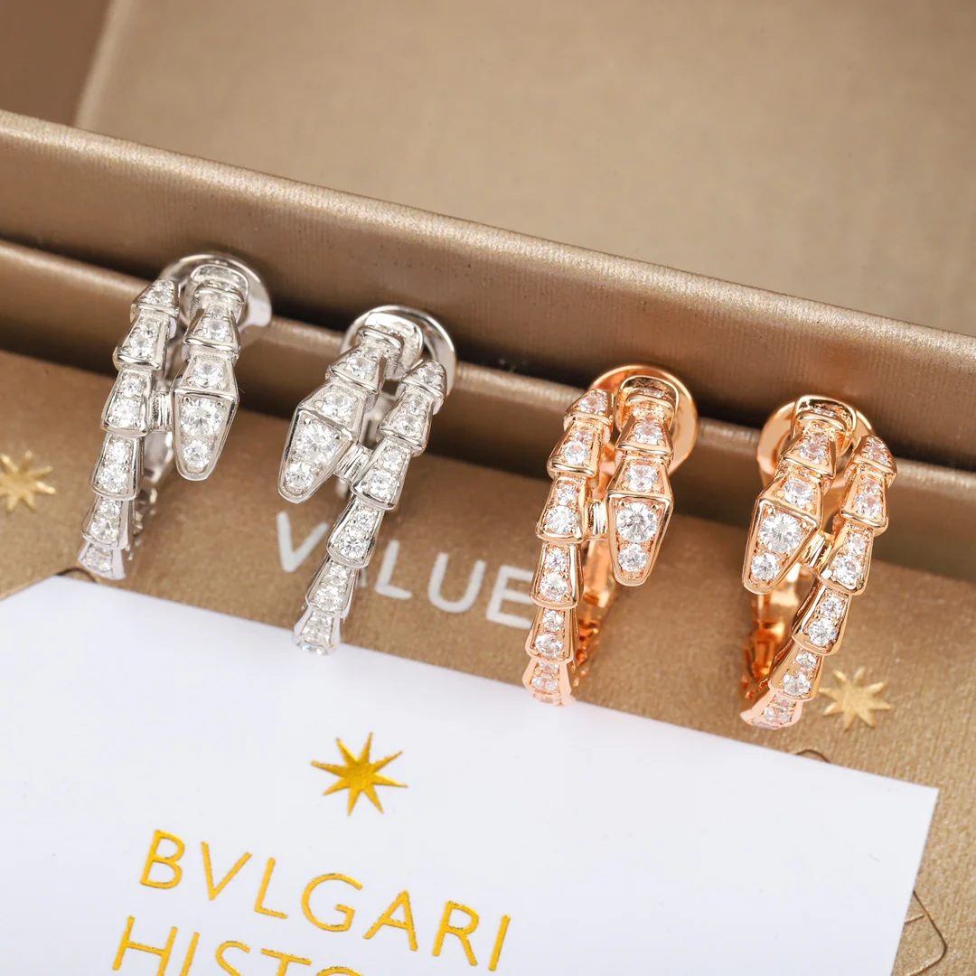 Серьги Bvlgari 015-1