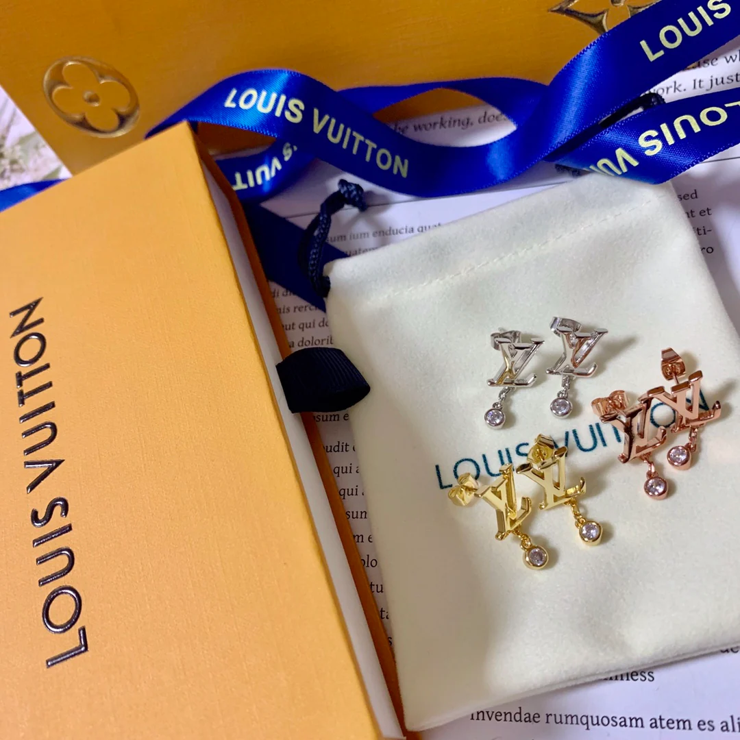 Серьги LV - 1