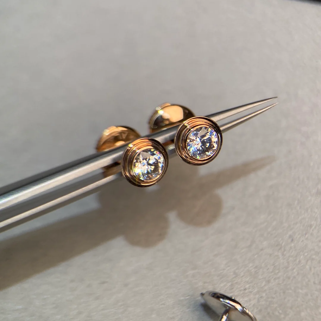 Серьги Cartier Sole с бриллиантами