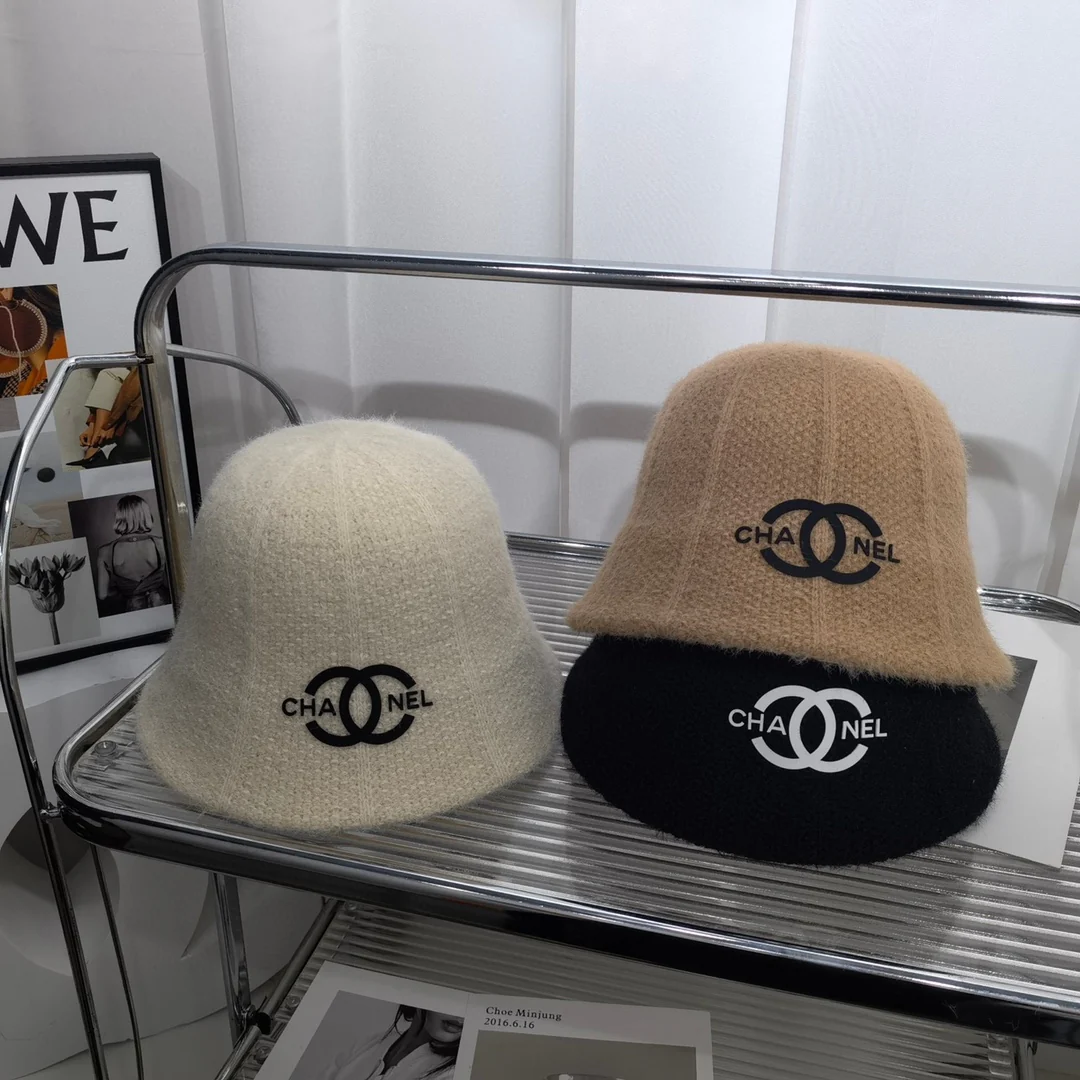 Chanel - Шерстяная рыбацкая шляпа - 1