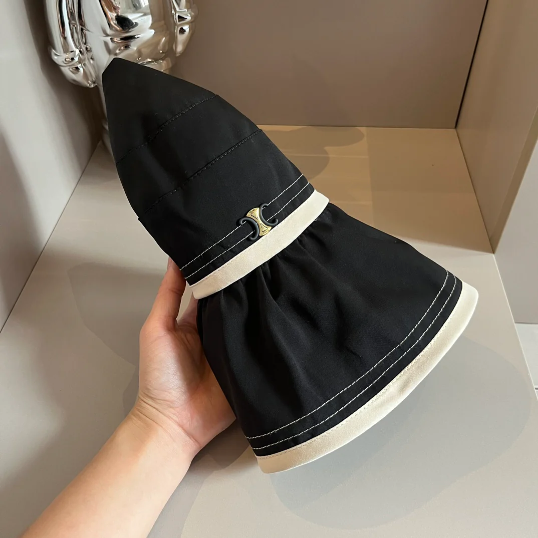 Celine - Новая простая и элегантная панама - Черная