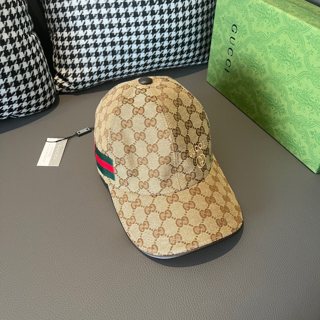 Классическая бейсболка Gucci - коричневая