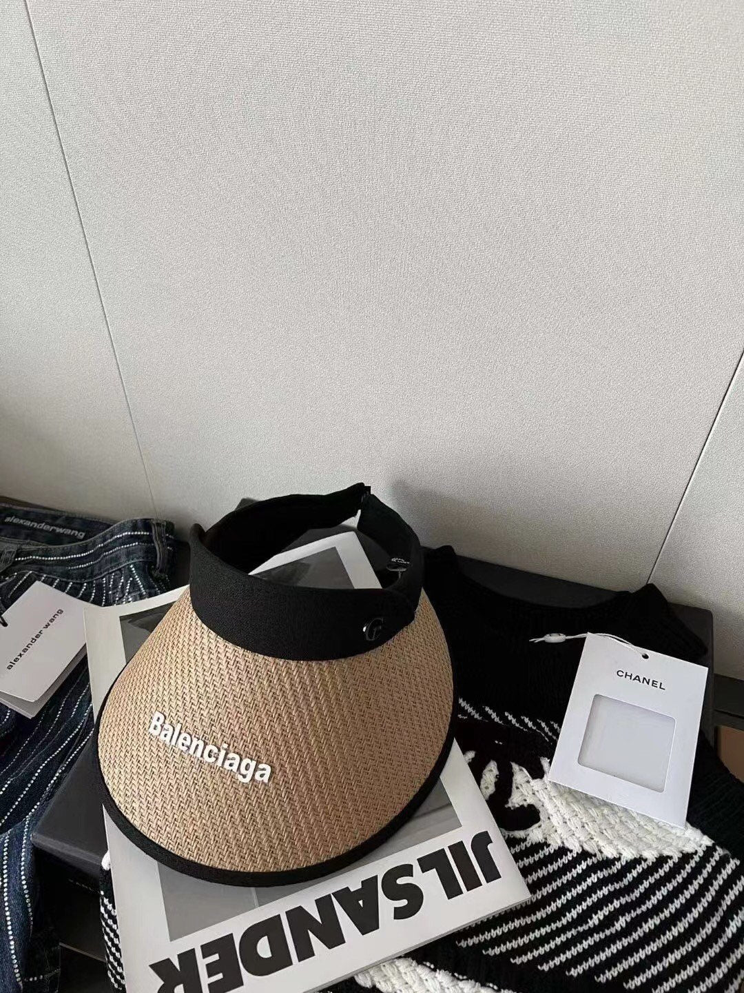 Balenciaga - Соломенная шляпа от солнца