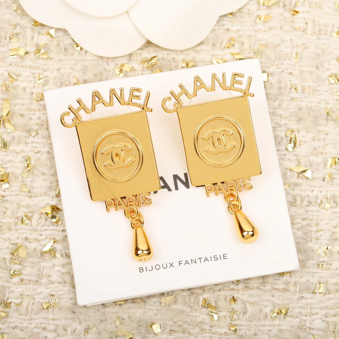 Серьги Chanel 1038