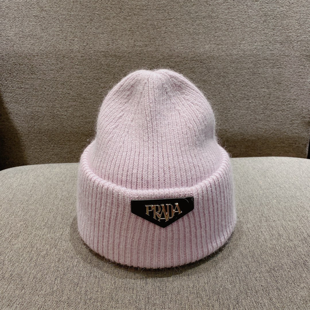 Prada - Шерстяная рыбацкая шляпа - Черная