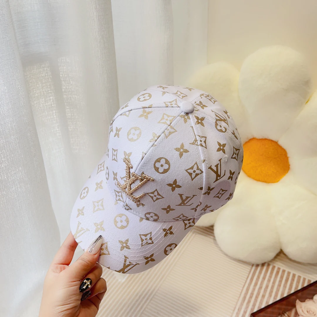Новинка сезона весна/лето 2023 от LV - Шляпа/кепка - Белая
