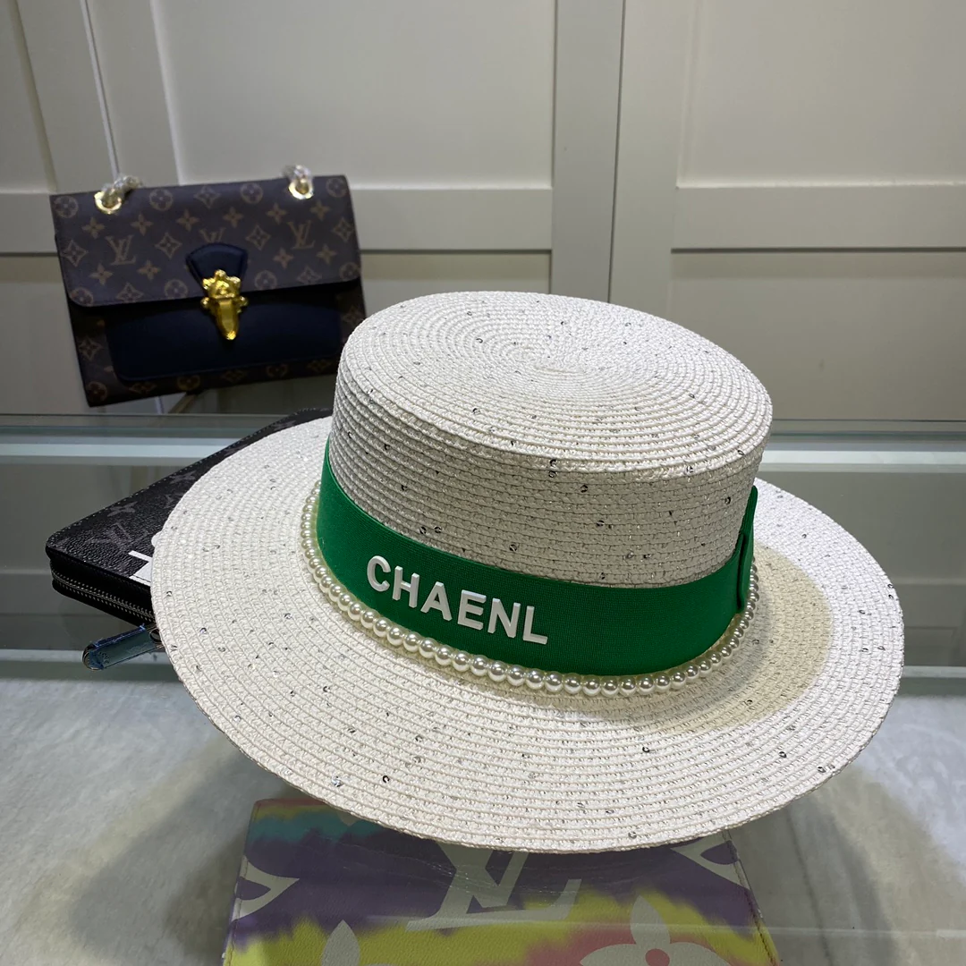 Новая соломенная шляпа Chanel 2022 года - 1