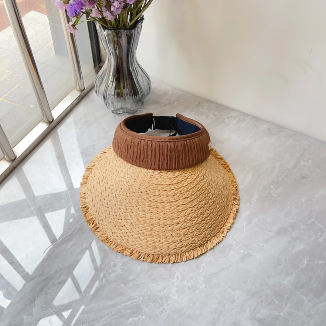 Новая летняя солнцезащитная шляпа Miu Miu — кофейный цвет