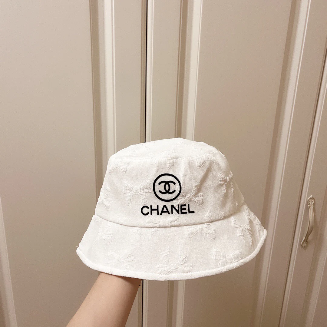 Новинка 2022 года от Chanel - Рыбацкая шляпа - Белая - 1