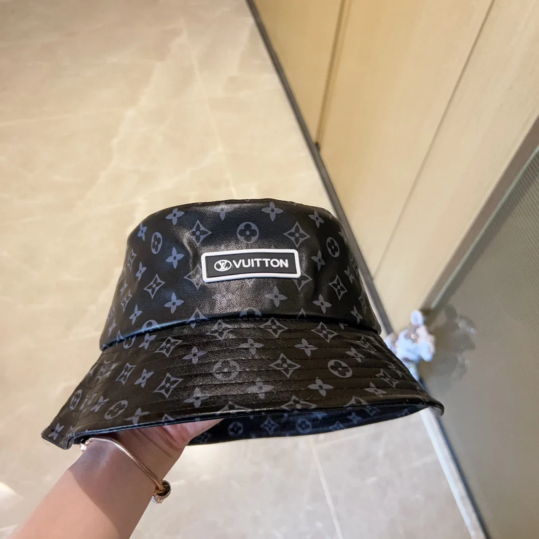 LV - Новейшая кожаная рыбацкая шляпа 2023 года