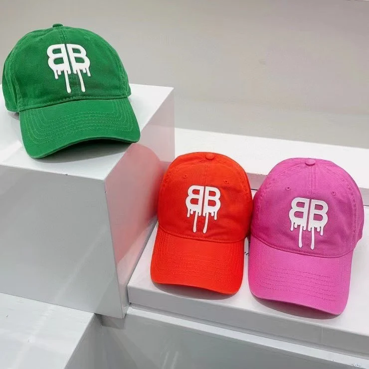 Бейсболка Balenciaga из 100% чистого хлопка на все сезоны