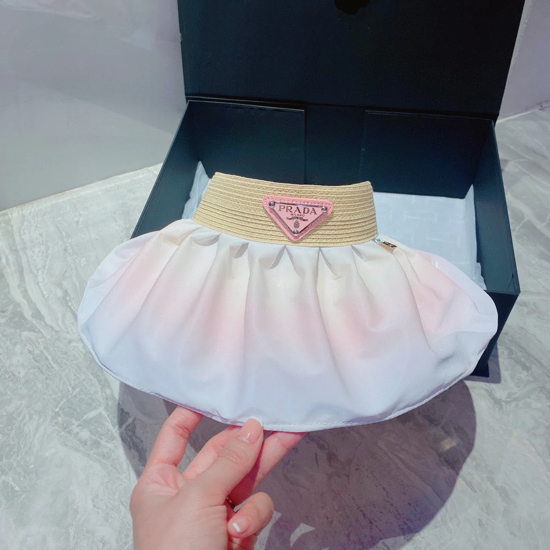 Солнцезащитная шляпа Prada Shell Rainbow - защита от УФ-излучения