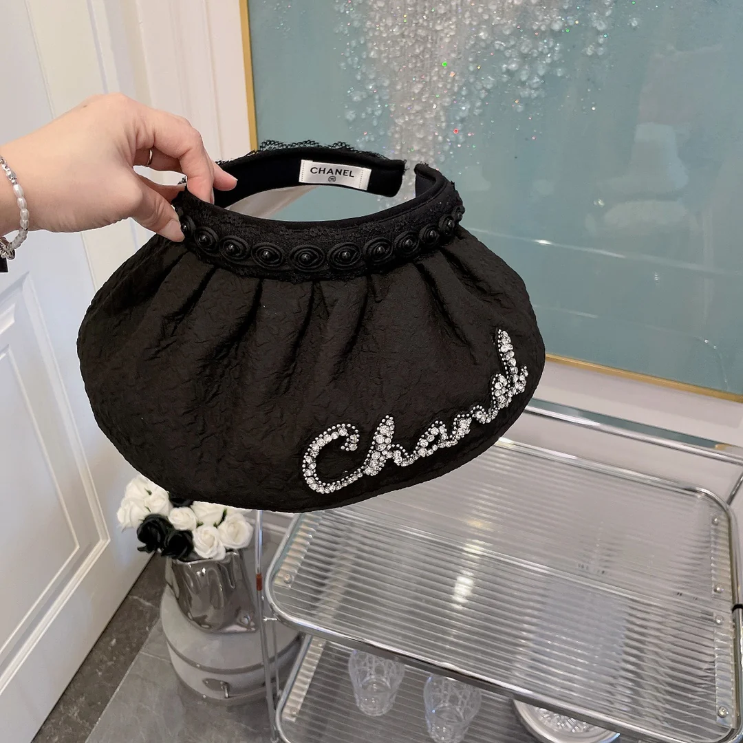 Chanel - Элегантный берет для светской львицы из французского стиля - Ткань, устойчивая к ультрафиолетовому излучению