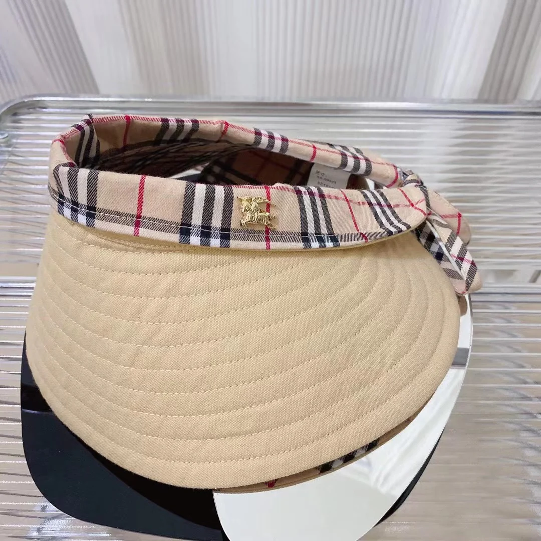 Burberry - Солнцезащитная шляпа - Козырек