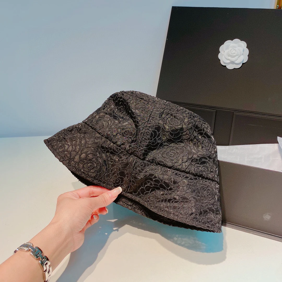 Chanel - Рыбацкая шляпа - Черная - 2