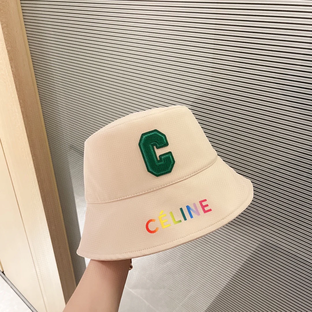 Celine - Панама с простым узором - 3 цвета