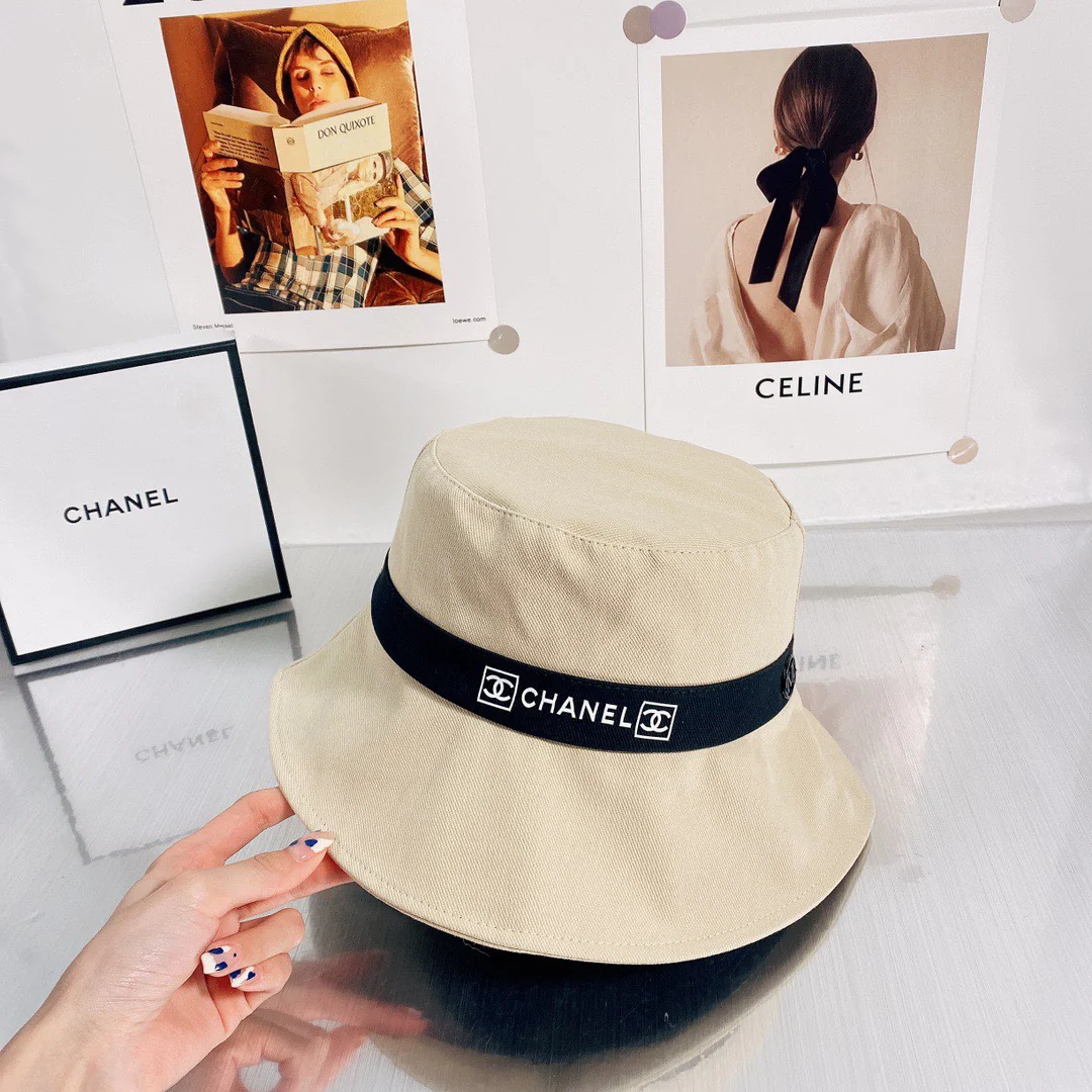 Новинка 2022 года от Chanel - Рыбацкая шляпа - Бежевая