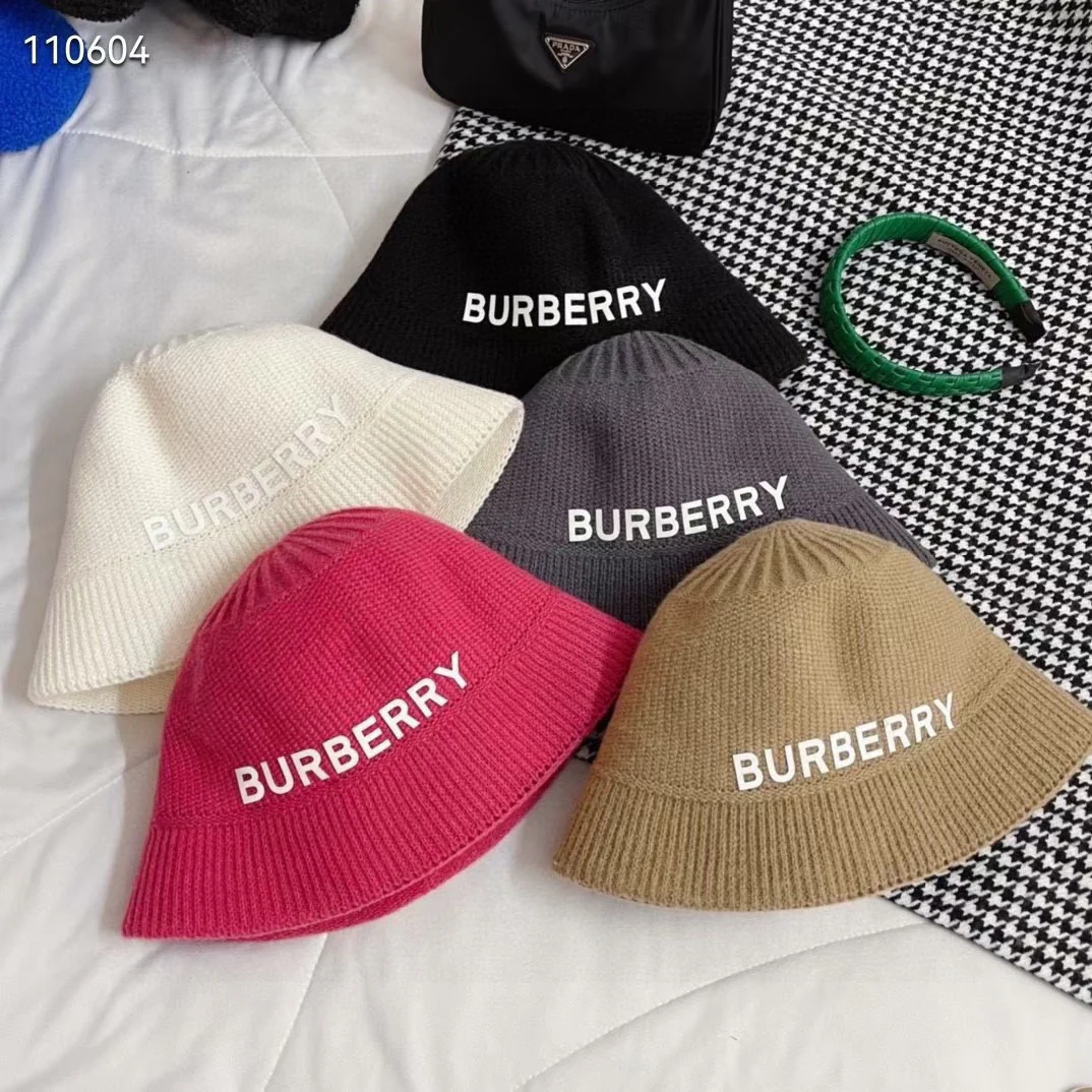 Разноцветная шерстяная рыбацкая шляпа Burberry