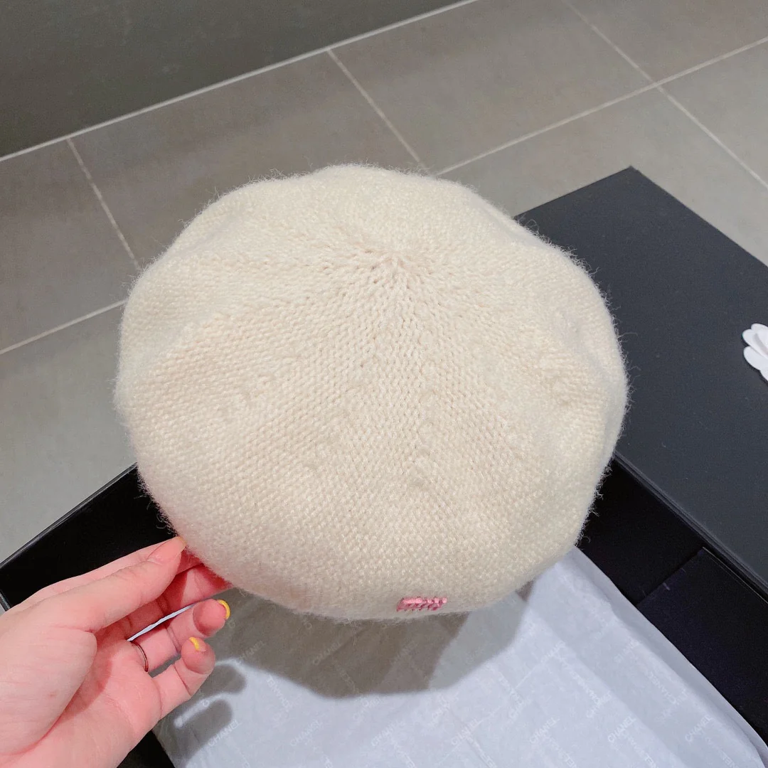 Miu Miu - Берет - Белый - 1