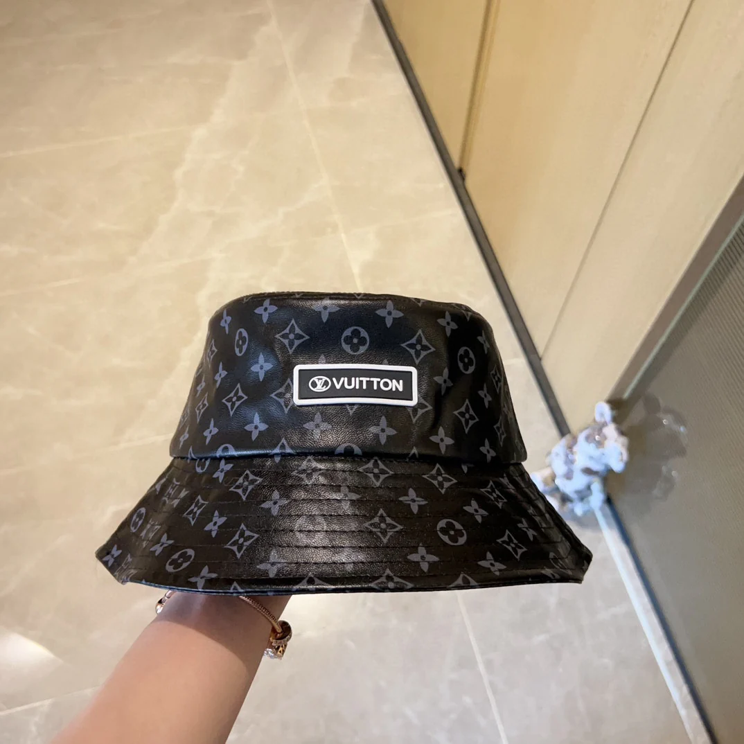 LV - Новейшая кожаная рыбацкая шляпа 2023 года