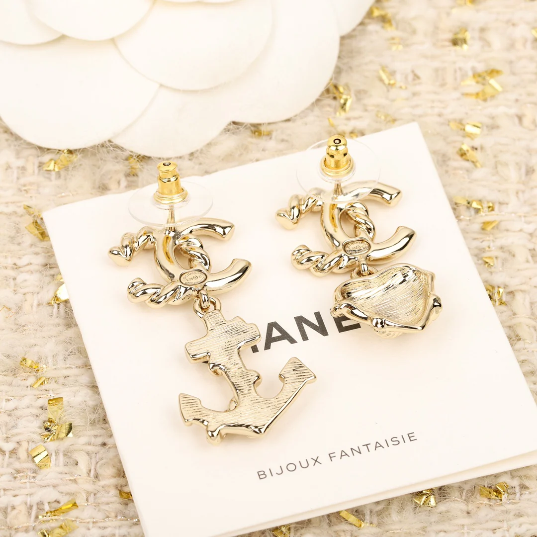 Серьги Chanel 936