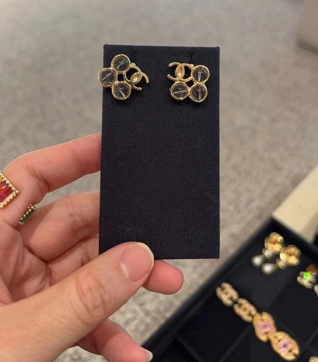 Серьги Chanel 901