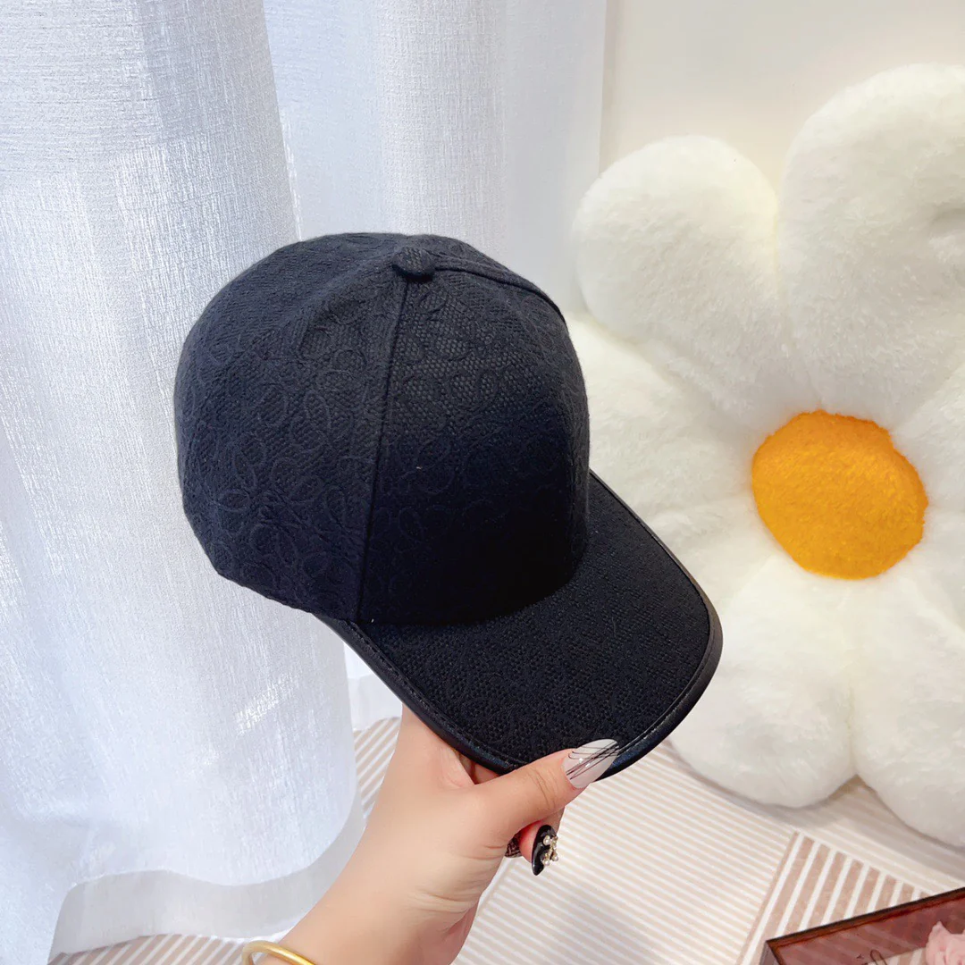 Lolway - бейсболка из канваса с монограммой - черная