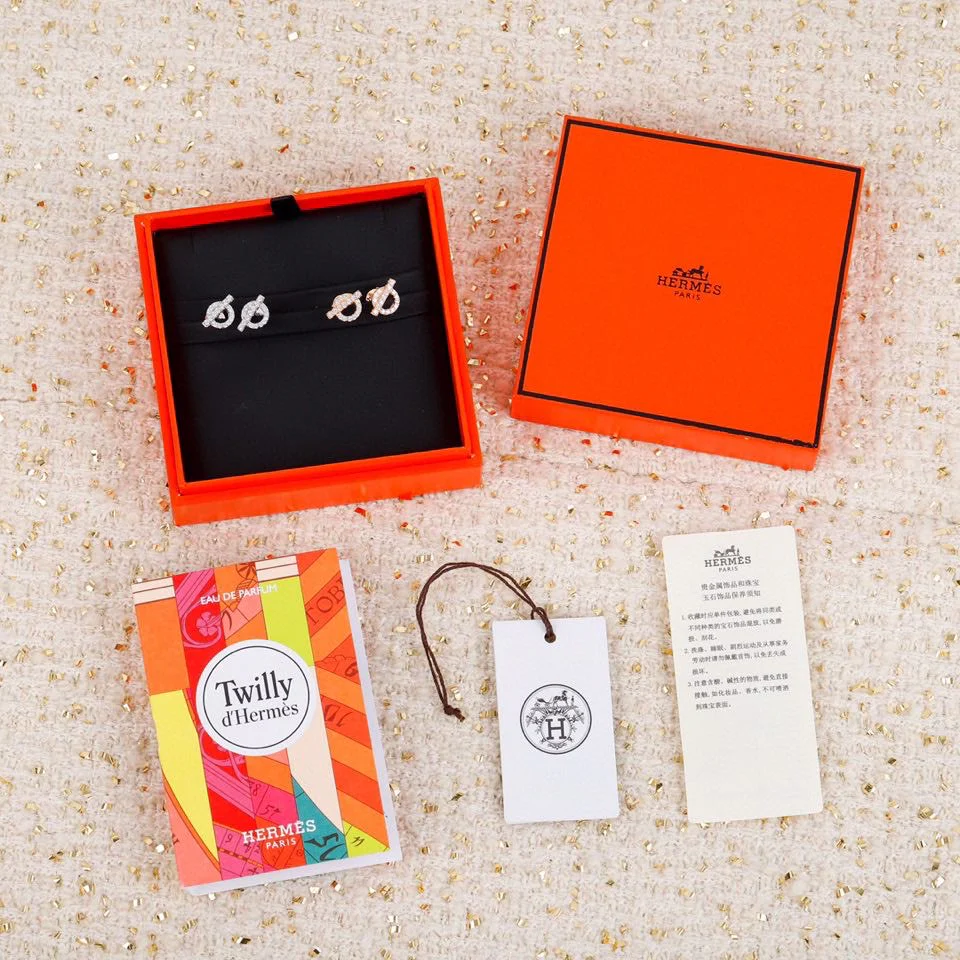 Серьги Hermes 006