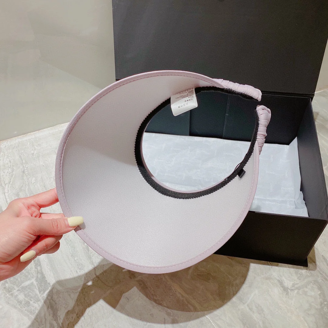 Chanel - Популярная шляпа от солнца с открытым верхом