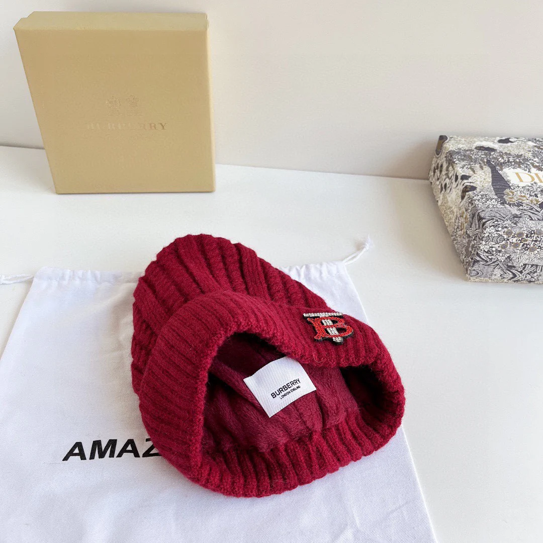 Вязаная шапка Burberry TB - унисекс