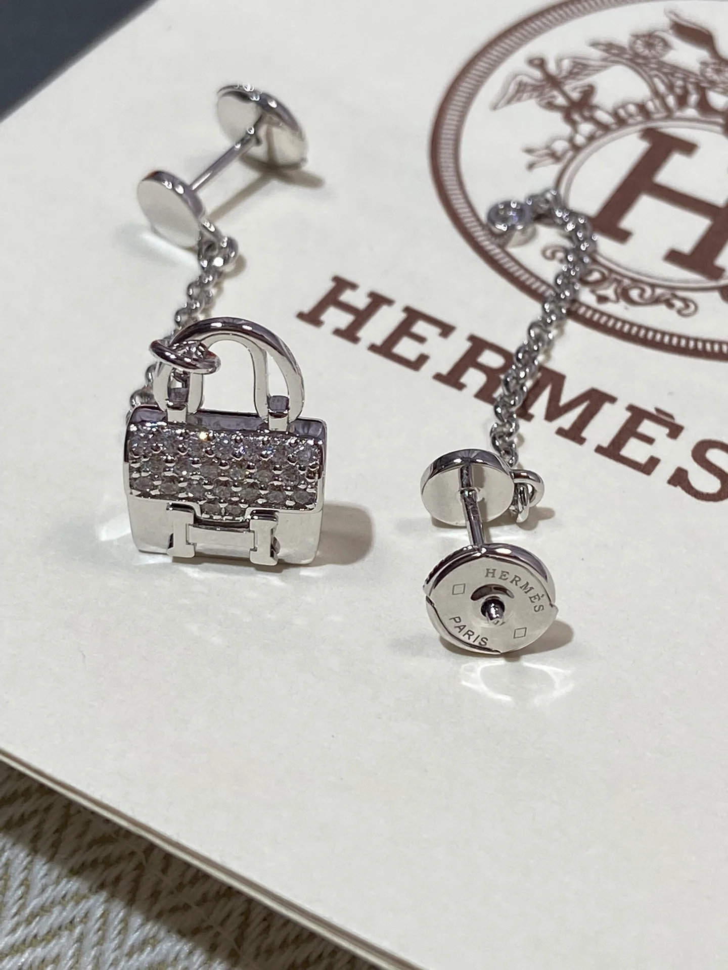 Серьги Hermes 033