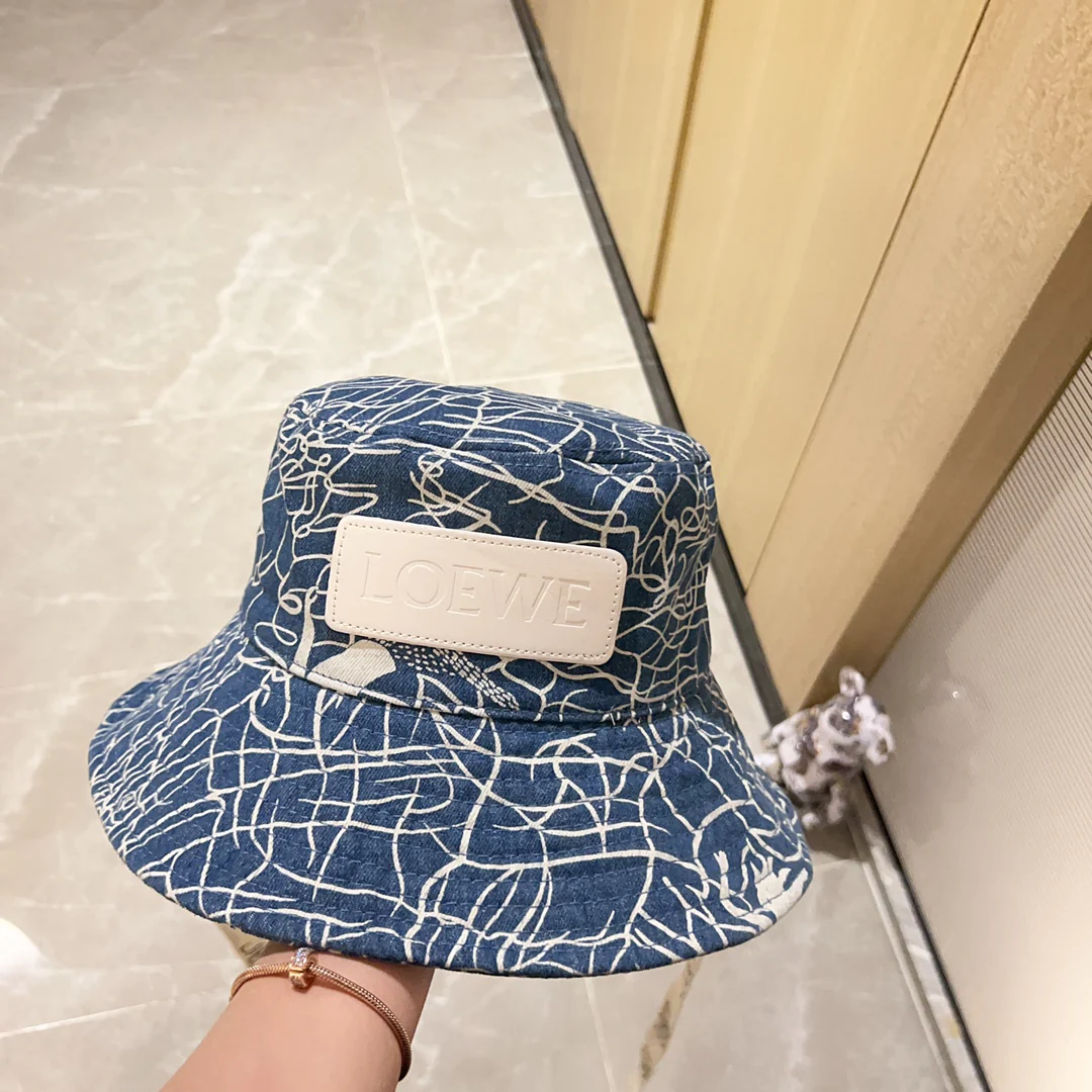 Lolwei - Новинка весны/лета 2023 - Джинсовая панама - Темный цвет