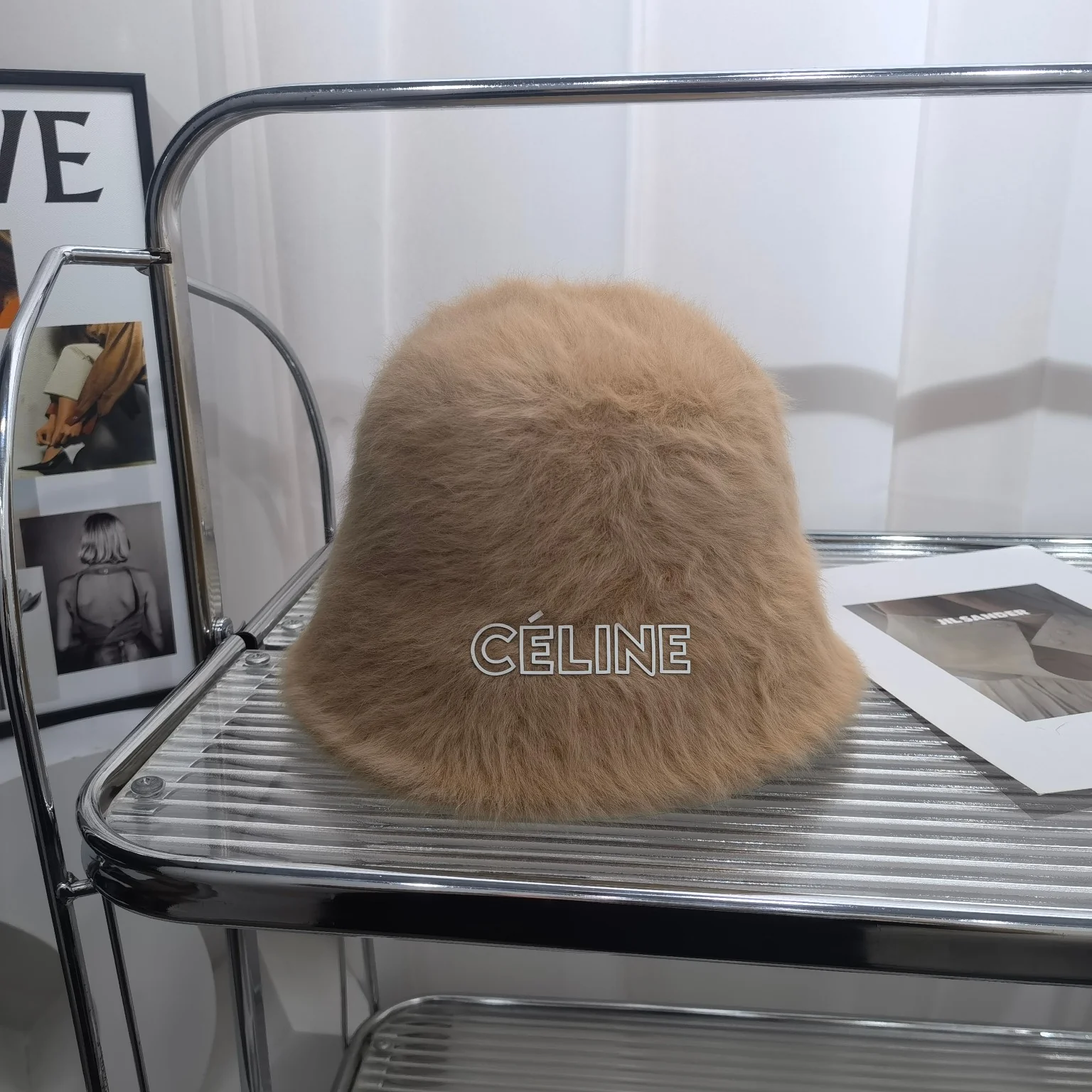 Celine - Плюшевая рыбацкая шляпа