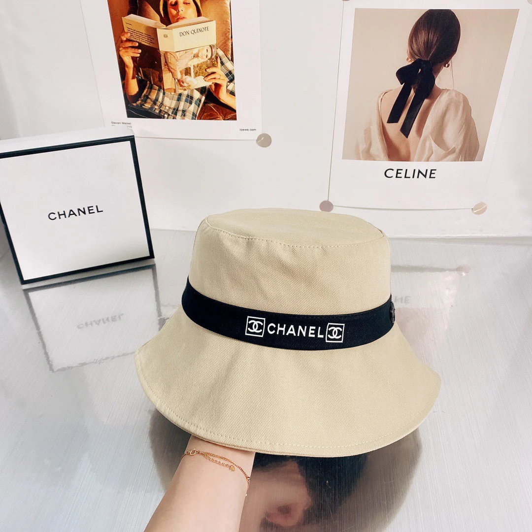 Новинка 2022 года от Chanel - Рыбацкая шляпа - Бежевая